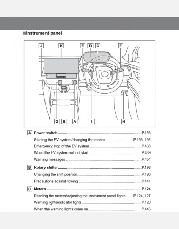 toyota bz4x 2024 owners manual